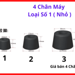 4 Chân Máy Loại Số 1 Nhỏ, Chân Đế Cao Su Máy Hàn Inverter Giảm Rung Chống Trượt Và Bảo Vệ Vỏ Máy