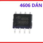 IC nguồn xung dán 4606 SOP-8 loại tốt mới tinh chất lượng cao chống phóng điện hồ quang, mạch điều hướng dòng điện điều khiển định hình điện áp phẳng mịn ổn định, linh kiện máy hàn tốt mới tinh, linh kiện máy hàn.