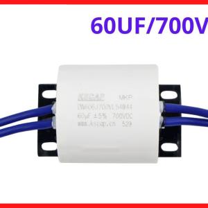 Tụ 60uF 700VDC Trắng Có Dây Máy Hàn, linh kiện điện tử chuyên dụng cho nguồn công suất lớn và thiết bị công nghiệp, linh kiện máy hàn.