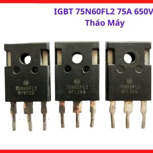 IGBT 75N65FL2 650V 75A TO247 Tháo Máy, Linh Kiện Công Suất Cao Cho Nguồn Xung Và Bộ Nghịch Lưu Công Nghiệp
