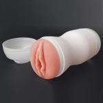 Cốc thủ dâm Lovetoy Vagina CTD6, âm đạo giả dạng cốc chất liệu silicone kết hợp vỏ ABS, thiết kế nhỏ gọn kín đáo, phần lõi bên trong có đường vân và nhú mềm, kích thước 65 × 150 mm, phiên bản không rung dành cho nam giới trưởng thành