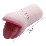 Âm đạo giả silicon hình miệng cầm tay cho nam giới, dụng cụ hỗ trợ thủ dâm cá nhân thiết kế nhỏ gọn, lựa chọn màu lưỡi màu da hoặc màu đỏ, phù hợp người trưởng thành cần sản phẩm sử dụng riêng tư tại nhà