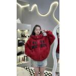 Áo khoác nỉ Boxy dày dặn thêu NQ30, form oversize unisex, chất liệu nỉ cao cấp, giữ ấm tốt, phù hợp đi học, đi chơi, phong cách Hàn Quốc, dễ phối giày sneaker