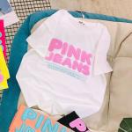 Áo thun nữ cotton in chữ trẻ trung, thiết kế tối giản, phong cách Hàn Quốc, dễ phối đồ, phù hợp đi học, đi chơi, dạo phố, mang lại sự thoải mái và phong cách hiện đại.