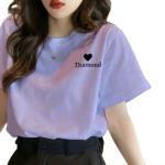Áo thun nữ Dimond cotton mềm mịn, thoáng khí, thời trang hot trend, phong cách năng động, dễ phối quần jean, chân váy, phù hợp nhiều độ tuổi, tạo điểm nhấn cá tính và phong cách riêng.