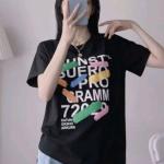 Áo thun nữ in chữ cotton thoáng, freesize trẻ trung, dễ phối quần jean, chân váy, short, phong cách basic hiện đại, phù hợp đi học, đi chơi, dạo phố, giá rẻ cạnh tranh