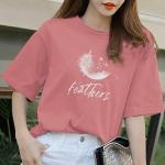 Áo thun nữ thời trang cotton cao cấp, in hình nổi bật, mềm mại, giá gốc tận xưởng, phong cách năng động