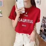 Áo thun nữ thời trang cotton cao cấp, in hình nổi bật, mềm mại, giá gốc tận xưởng, phong cách năng động