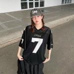 Áo Thun Thái Thể Thao In Số 7 Nam Nữ Freesize, Chất Liệu Cao Cấp, Thoáng Mát, Phong Cách Streetwear Năng Động