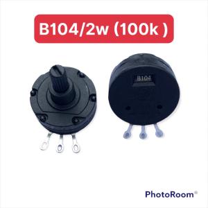 Biến trở B104 2W 100K chuyên dụng chỉnh dòng điện mạch nguồn tuyến tính thiết kế dây quấn chịu tải tản nhiệt cực tốt độ bền vượt trội giải pháp hàng đầu cho kỹ sư điện tử và thợ cơ khí tự động hóa, linh kiện máy hàn.