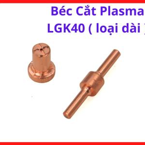 Béc Cắt Plasma LGK40 Đồng Dài, Đầu Phun Plasma Dùng Cho Mỏ Plasma LGK40, Hỗ Trợ Cắt Thép Inox Và Nhôm Ổn Định Trong Xưởng Gia Công Kim Loại Thực Tế, kho linh kiện máy hàn.