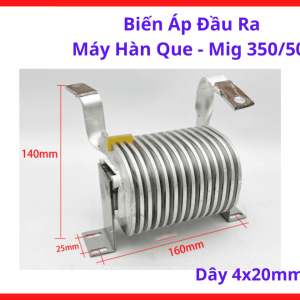 Biến áp đầu ra máy hàn Que, Mig 350, 500, linh kiện thiết yếu cho máy hàn điện tử, công nghệ cách điện tiên tiến, chống ẩm, chịu nhiệt tốt, đảm bảo vận hành liên tục, lắp đặt chuẩn xác cho mọi dòng máy hàn công nghiệp, linh kiện máy hàn.