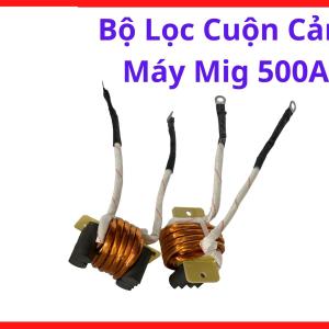 Bộ Lọc Cuộn Cảm Mig 500A, linh kiện sửa chữa cho máy hàn Mig bị bắn tóe nhiều, giúp hồ quang ổn định ngay cả khi dòng cao, bền bỉ, sản phẩm thiết yếu cho máy hàn Mig công suất 500A, linh kiện máy hàn.