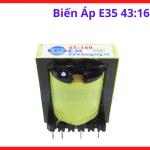 Biến áp E35 43:16  linh kiện sửa chữa điện tử, độ chính xác cao, lõi ferrit chuyên dụng, chịu nhiệt cao, phù hợp lắp đặt bo mạch, linh kiện kỹ thuật sửa chữa bo mạch, độ bền vượt thời gian, dễ dàng lắp đặt