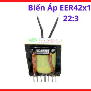 Biến áp xung EER42x15 22:3 linh kiện sửa chữa máy hàn 12 mosfet chuyên nghiệp, tối ưu hóa tín hiệu xung điều khiển, giúp bảo vệ dàn sò công suất khỏi quá nhiệt, thiết kế chuẩn xác, độ bền cao cho máy hàn inverter