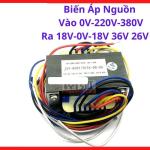 Biến áp 0V 220V 380V ra 18V 0V 18V 36V 26V 8V, linh kiện cho mạch nguồn, lõi thép giảm thiểu nhiễu từ trường, hiệu suất truyền dẫn dòng điện cao, độ bền vượt trội, vật liệu cách điện an toàn, giải pháp sửa chữa chuyên nghiệp cho bo mạch nguồn tủ điện