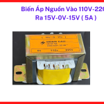 Biến áp đối xứng 15V 0V 15V 5A, linh kiện bo mạch điện tử, lõi thép tối ưu từ thông, giảm nhiễu từ trường, hiệu suất làm việc ổn định, thiết kế bền bỉ, vật liệu chất lượng, chịu nhiệt tốt, hỗ trợ tốt cho kỹ thuật viên sửa chữa máy hàn điện tử.