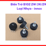 Biến trở B102 1K 2W dòng sản phẩm chuyên dụng cho các mạch điện tử yêu cầu độ tuyến tính và độ ổn định cao theo thời gian, linh kiện cơ điện tử chính hãng, thiết bị hỗ trợ kỹ thuật, sản phẩm chất lượng cao, linh kiện máy hàn.