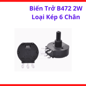Điện trở chỉnh dòng 4.7K 2W chất liệu nhựa cách điện an toàn kết hợp khung kim loại chịu lực, linh kiện thay thế chuẩn xác cho các hệ thống máy móc dân dụng và công nghiệp, thiết bị điện tử, linh kiện tối ưu, linh kiện máy hàn.