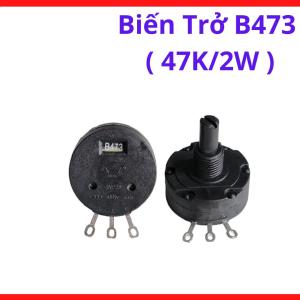 Chiết áp B473 47K 2W điều khiển tín hiệu điện áp mạch công suất lớn linh kiện chất lượng cao tản nhiệt tốt cấu trúc chắc chắn vận hành ổn định thích hợp cho xưởng sửa chữa và các dự án thiết bị điện tử
