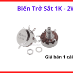 Biến trở điều khiển 1K 2W độ bền cơ học vượt trội chống mài mòn hiệu quả qua nhiều chu kỳ sử dụng, giải pháp hoàn hảo cho các dự án sáng tạo và sửa chữa thiết bị điện, linh kiện cao cấp, linh kiện máy hàn.
