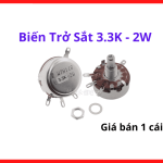 Biến trở sắt 33K 2W chuyên dụng cho mạch nguồn xung và thiết bị điện tử công suất trung bình, vận hành êm ái chống rung lắc hiệu quả, giải pháp tối ưu cho kỹ sư điện tử, linh kiện phần cứng