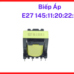 Biến áp E27 đo tỉ lệ 145:11:20:22:11 linh kiện nguồn chuyên dụng, lõi Ferrite tối ưu, hiệu suất truyền dẫn dòng điện chính xác, thiết kế nhỏ gọn, độ tin cậy cao, giải pháp sửa chữa bo mạch điện tử công nghiệp và thiết bị dân dụng phổ thông.