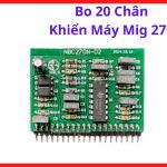 Bo 20 Chân Khiển Máy Mig 270, Bo Điều Khiển Máy Hàn MIG CO2, Mạch PCB Máy Hàn Inverter 270A, Bo Điều Tốc Motor Cấp Dây Hàn, Linh Kiện Máy Hàn Điện Tử Chuyên Dùng Cho Máy MIG 270, Thay Thế Sửa Chữa Máy Hàn Xưởng Cơ Khí