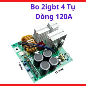 Main Máy Hàn 2IGBT 4 Tụ 120A, Bo Điều Khiển Máy Hàn Inverter, Linh Kiện Máy Hàn Điện Tử Thay Thế, Hỗ Trợ Điều Khiển Công Suất Chính Xác Và Giảm Cháy Linh Kiện, kho linh kiện máy hàn.
