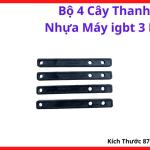 Bộ 4 Cây Thanh Nhựa Máy IGBT 3 Bo, Thanh Nhựa Cố Định Bo Mạch Máy Hàn IGBT, Phụ Kiện Sửa Chữa Máy Hàn Điện Tử, Hỗ Trợ Giữ Khoảng Cách Linh Kiện, Thay Thế Thanh Nhựa Máy Hàn, Bộ 4 Thanh Tiện Lắp Đặt