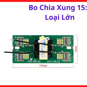 Bo Chia Xung 15:7 Loại Lớn, Bo Mạch Điều Khiển Máy Hàn Inverter, PCB Driver Xung, Linh Kiện Máy Hàn Điện Tử, Bo Công Suất Thay Thế, Phụ Tùng Máy Hàn, Phù Hợp Kỹ Thuật Viên, linh kiện máy hàn.