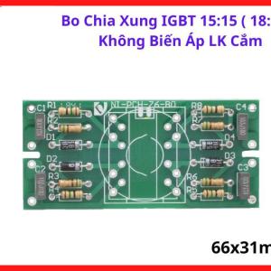Bo Chia Xung IGBT 15:15 (18:18) Dạng Cắm, Mạch điều khiển IGBT máy hàn inverter chuyên nghiệp, Linh kiện thay thế bo mạch công suất, Phụ kiện sửa chữa máy hàn chất lượng, Hiệu suất ổn định nhất, linh kiện máy hàn.