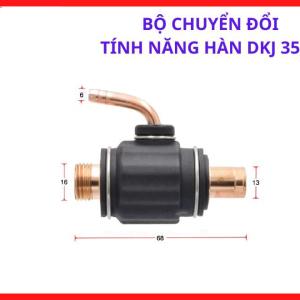 Giắc nối nhanh máy hàn DKJ 35 50 chính hãng bền đẹp, đầu nối cáp hàn điện tử tiêu chuẩn cao, phụ kiện cơ khí hỗ trợ đắc lực cho công việc hàn cắt kim loại, đảm bảo hiệu suất làm việc luôn đạt mức tối ưu nhất, linh kiện máy hàn.