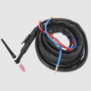 Bộ dây hàn TIG QQ 300-5M Jasic, súng hàn TIG QQ 300 dài 5m dùng cho Vtig 300A, Tig 300A, Tig 303, phụ kiện hàn Argon thay thế cho xưởng cơ khí, gia công inox, thép và kim loại màu