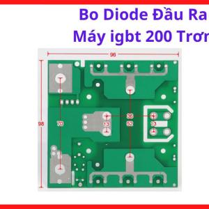 Bo diode đầu ra máy IGBT 200 trơn phụ tùng không thể thiếu cho các chuyên gia sửa chữa máy móc đảm bảo hệ thống điện luôn ổn định và chính xác trong mọi điều kiện tải