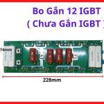 Bo Gắn 12 IGBT Chưa Gắn IGBT, bo công suất máy hàn công nghiệp giúp phục hồi tầng inverter cho máy hàn điện tử công suất lớn, linh kiện sửa máy hàn phù hợp kỹ thuật viên điện tử công suất