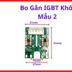 Bo Gắn IGBT Khối Mẫu 2, bo lắp sò công suất inverter dùng cho máy hàn TIG MIG MMA công nghiệp, linh kiện sửa chữa nguồn điện tử cho xưởng cơ khí