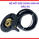 Bộ Đầu Nối Súng Hàn MIG Đầu EU, Phụ Kiện Máy Hàn CO2 Cho Máy Hàn MIG Mini, Hỗ Trợ Kết Nối Súng Hàn Chắc Chắn, Giảm Rò Khí Và Giúp Hệ Cấp Dây Hoạt Động Ổn Định Hơn Khi Hàn Liên Tục, kho linh kiện máy hàn.