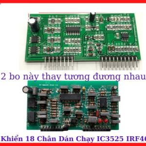 Bo Khiển 18 Chân Dán Chạy IC3525, Board Điều Khiển Máy Hàn Inverter ARC MMA, Mạch Điều Xung Máy Hàn Điện Tử 200A 250A 300A, Linh Kiện Sửa Máy Hàn Dân Dụng, Bo Công Suất Dễ Thay Thế Và Dễ Kiểm Tra