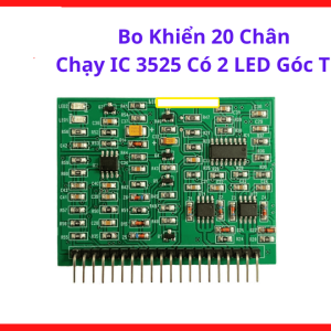 Board Điều Xung IC3525 20 Chân Có 2 LED Góc Trái, Mạch Máy Hàn Inverter ARC MMA, Linh Kiện Máy Hàn Điện Tử Dành Cho Thợ Kỹ Thuật, Dễ Bảo Trì Và Hỗ Trợ Hoạt Động Ổn Định, kho linh kiện máy hàn.