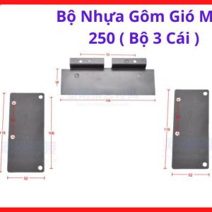 Bộ Gôm Gió Máy Hàn Điện Tử 250A, Phụ Kiện Hỗ Trợ Điều Hướng Gió Làm Mát, Góp Phần Duy Trì Hiệu Suất Hoạt Động Của Máy Hàn Trong Điều Kiện Tải Cao, linh kiện máy hàn.