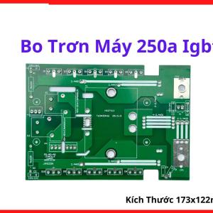 Bo trơn máy 250A IGBT linh kiện xử lý tín hiệu thông minh giúp bảo vệ vi mạch chủ khỏi các sự cố quá tải điện áp đột ngột từ nguồn điện lưới nhà xưởng sản xuất cơ khí