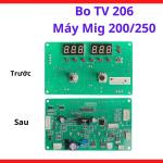 Bo TV206 Máy Hàn MIG 200/250, Board Điều Khiển Máy Hàn Inverter Công Nghệ PWM, Linh Kiện Máy Hàn Điện Tử, Hỗ Trợ Điều Khiển Hệ Thống Cấp Dây Và Duy Trì Hoạt Động Hàn Liên Tục