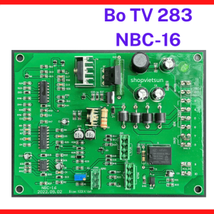Bo TV 283 NBC-16 Máy Hàn MIG, Board Máy Hàn MIG Công Nghiệp Chuyên Dụng, Main Hàn CO2 NBC Inverter, Linh Kiện Máy Hàn Dây Dễ Sửa Chữa, Mạch Hàn MIG Cho Gia Công Kim Loại, kho linh kiện máy hàn.