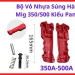 Vỏ nhựa tay cầm súng hàn MIG 350 500 kiểu Pana, phụ kiện hàn mig chống gãy vỏ, bảo vệ dây và công tắc, linh kiện súng hàn mig công suất lớn