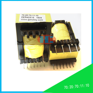 Biến áp BA EER42,15 70,20,70,11,10 linh kiện nguồn xung đa điện áp, thiết kế lõi từ tối ưu hóa từ thông, khả năng truyền dẫn dòng điện chính xác, chịu nhiệt hiệu quả, độ bền vượt trội, giải pháp cho kỹ thuật viên sửa chữa mạch nguồn chuyên nghiệp.