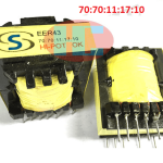 Biến áp nguồn xung EER42x15 70,20,11,17,10 phụ kiện điện tử nguồn, lõi Ferrite tối ưu từ thông, hiệu suất làm việc bền bỉ, thiết kế chuẩn xác, vật liệu chất lượng, độ bền cao, lựa chọn đáng tin cậy cho kỹ thuật viên bảo trì hệ thống mạch nguồn.