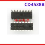 IC CD4538BE chân cắm 16 chân ôm khít chip xử lý công suất lớn, vi mạch tích hợp quản lý năng lượng điều tiết dòng mồi ổn định d dứt khoát, linh kiện máy hàn điện tử inverter tốt mới chính hãng, linh kiện máy hàn.