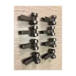 Chân vịt bánh xe máy may công nghiệp, chân vịt bánh xe hỗ trợ may vải trơn, da, vinyl, phụ tùng máy may 1 kim, giúp vật liệu di chuyển ổn định hơn, phù hợp xưởng may và thợ sửa máy may