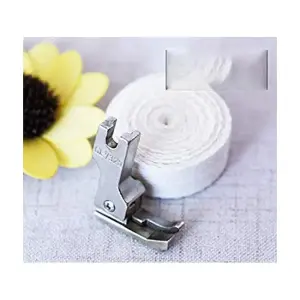 Chân vịt CL1/32N Susei may mí trái 1 ly, chân vịt bù trái dạng hẹp 0,8 mm cho máy may 1 kim công nghiệp, hỗ trợ may sát mép vải, tạo đường mí nhỏ và kiểm soát khoảng cách đường may ổn định